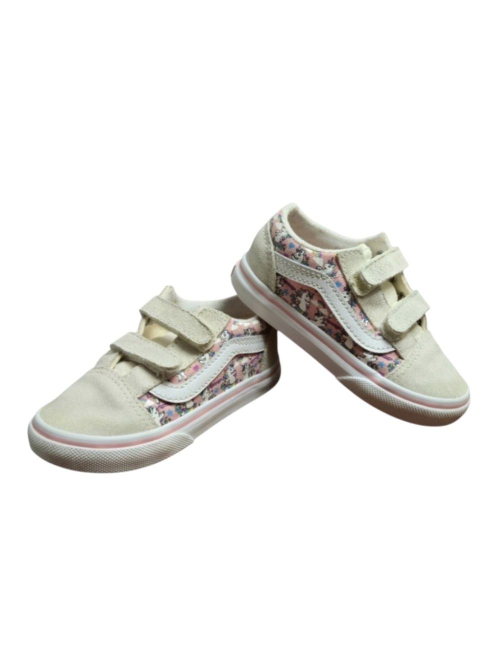 Vans Toddler Old Skool IV Shoes Ballet Pink (Skaticorn) in Size 8 Girls.